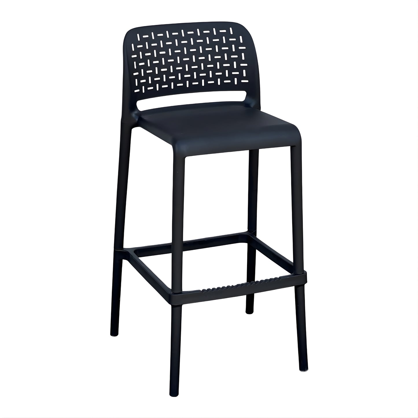 Butaco Alto Con Respaldo Calado