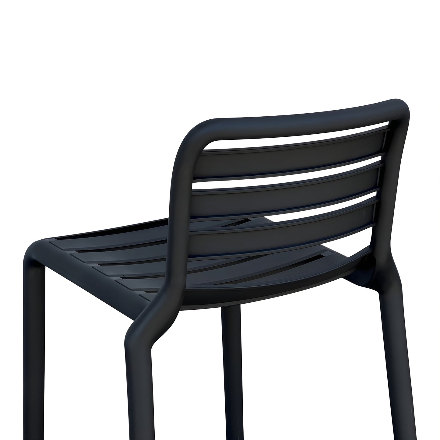 Butaco Alto Con Respaldo Listado