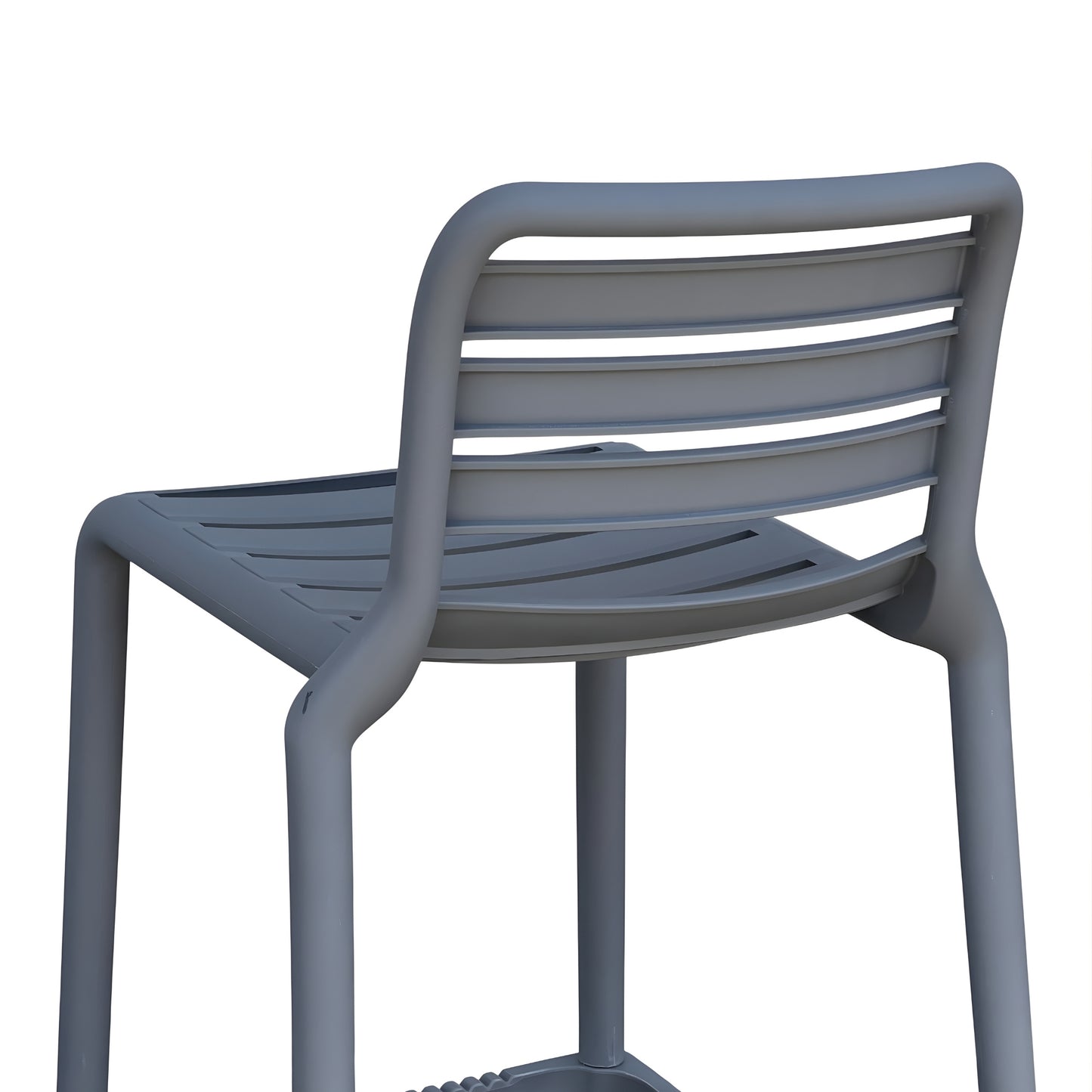 Butaco Alto Con Respaldo Listado