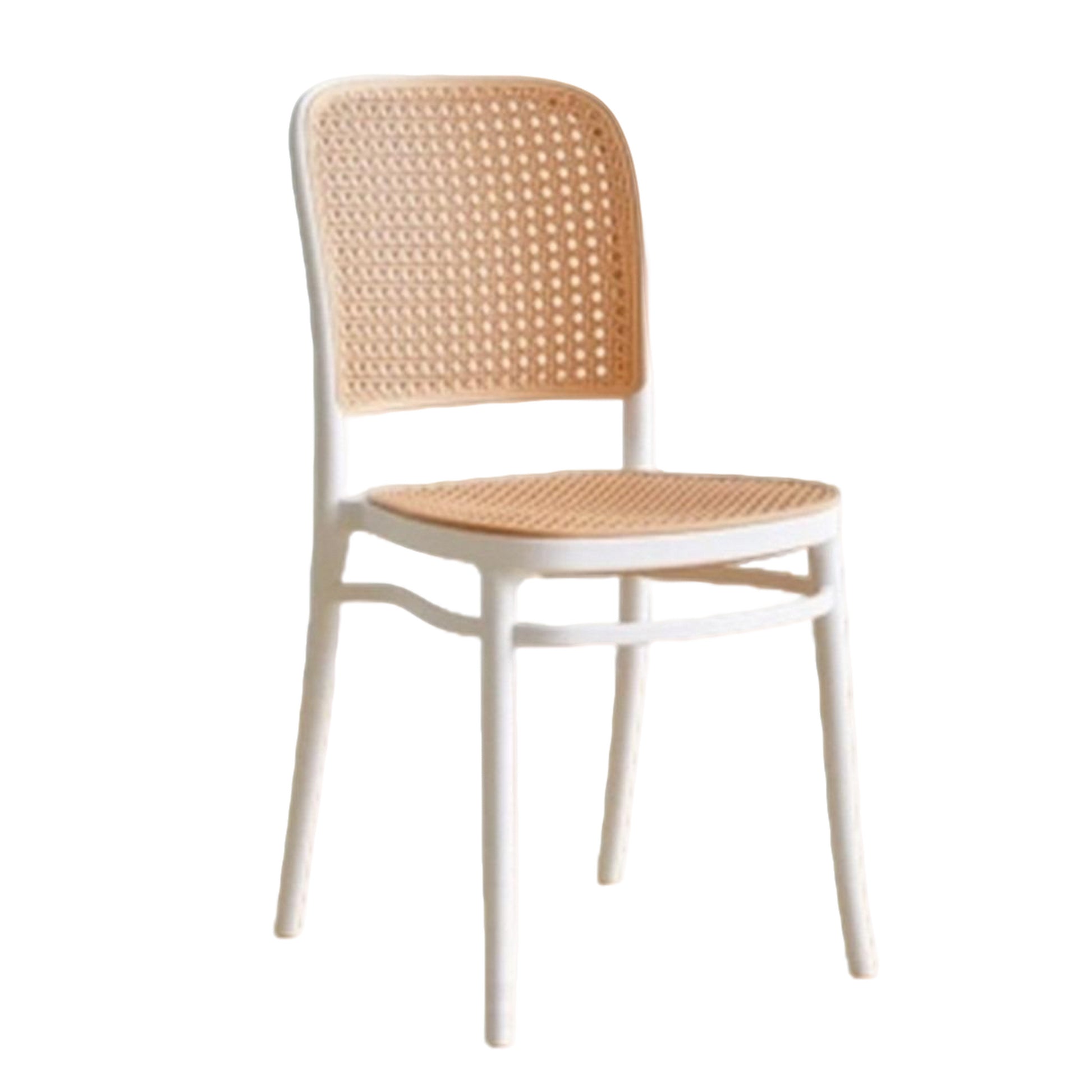 Silla Solea beige con patas claras para cocina, comedor y hogar