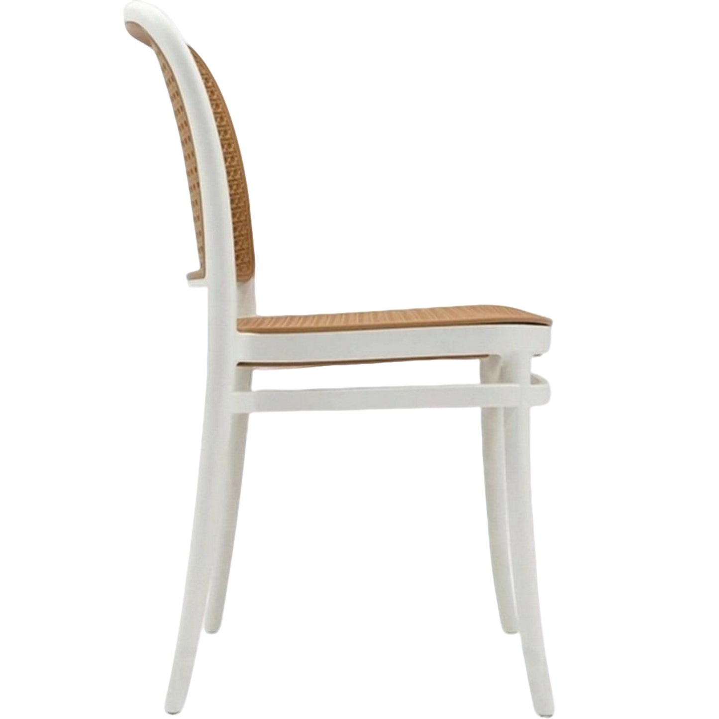 Silla En Polipropileno Solea Redonda Tipo Mimbre