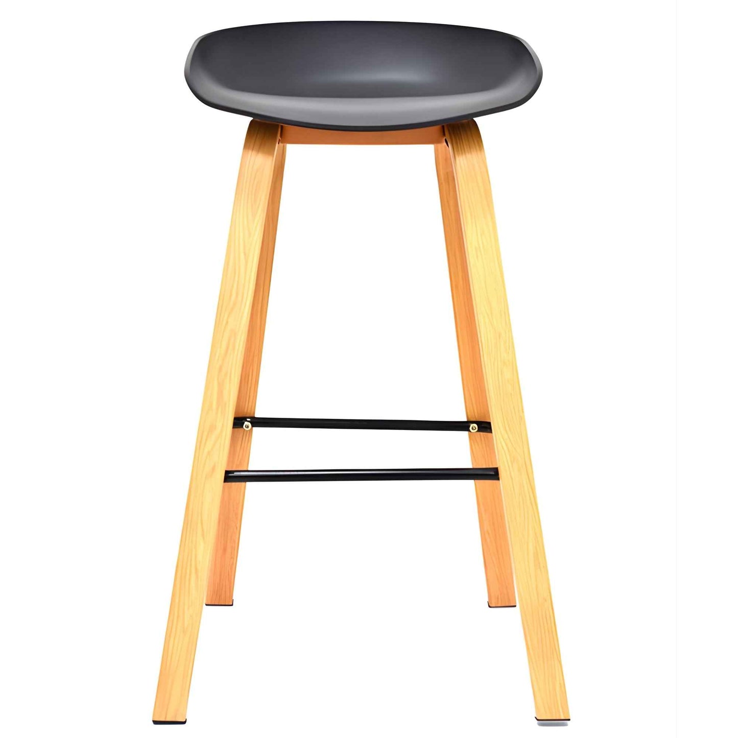 Silla de comedor Misuri blanca con estructura metálica y diseño moderno