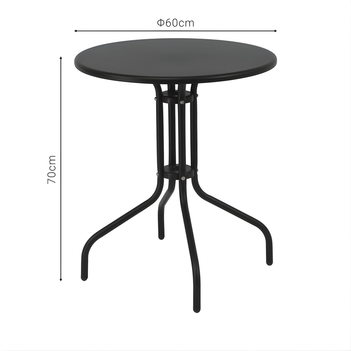 Mesa Lino para comedor auxiliar, negocio, jardín y espacios modernos