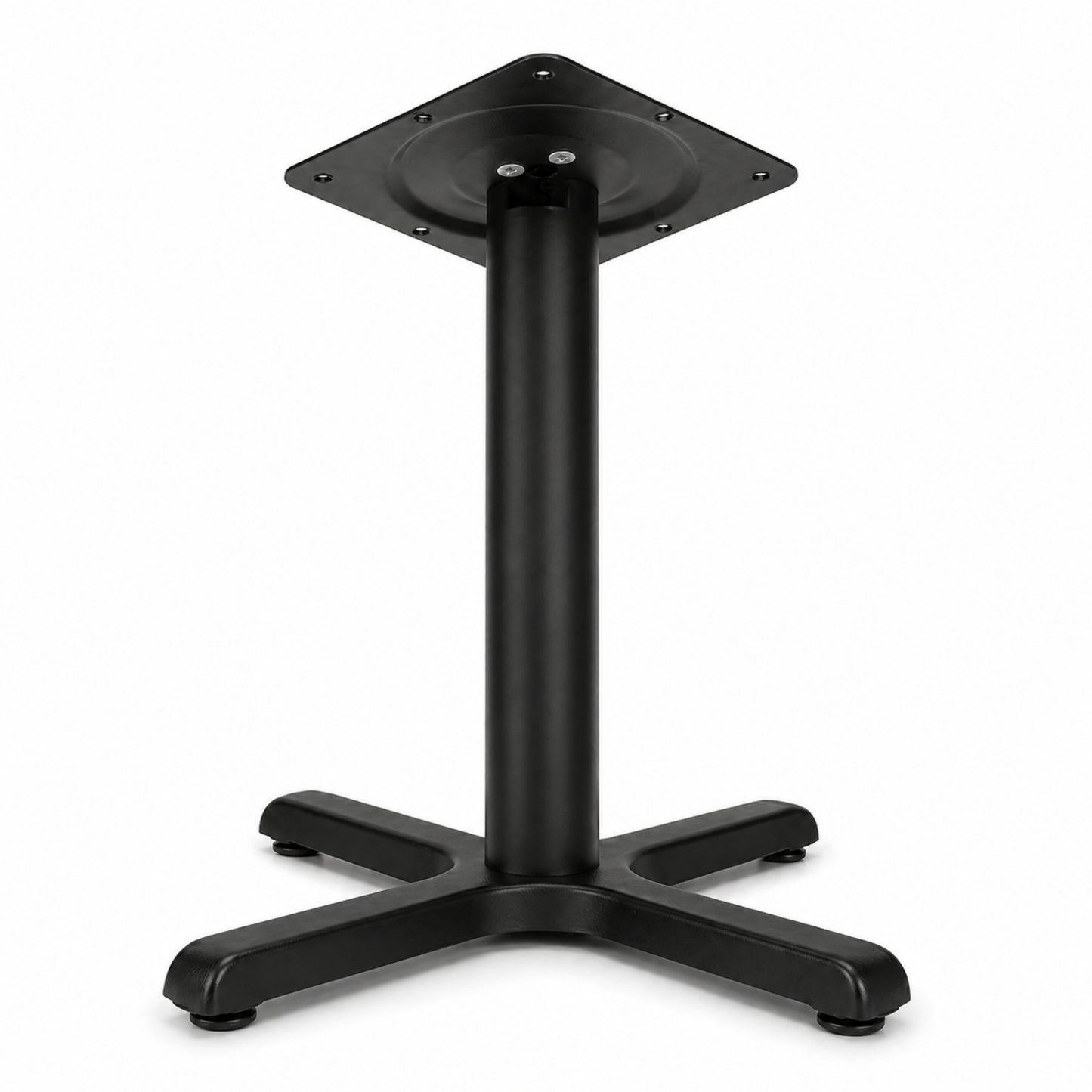Estructura para mesa con base en X resistente para uso comercial