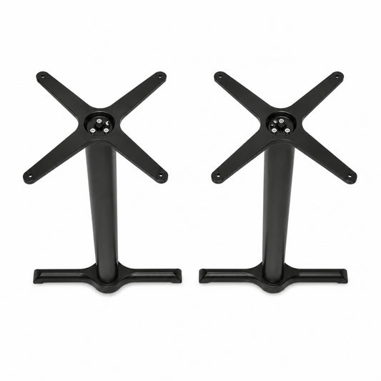 Estructura Metálica Para Mesa Doble Con Apoyo Tipo T