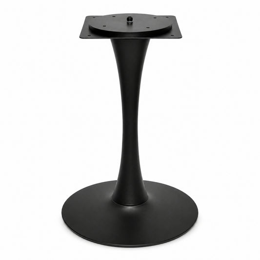 Estructura Metálica Para Mesa Con Perfil Curvo Elegante