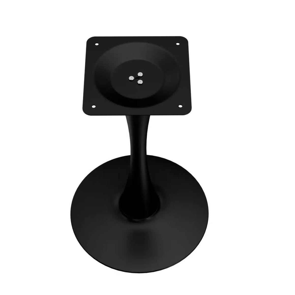 Estructura Metálica Para Mesa Con Perfil Curvo Elegante
