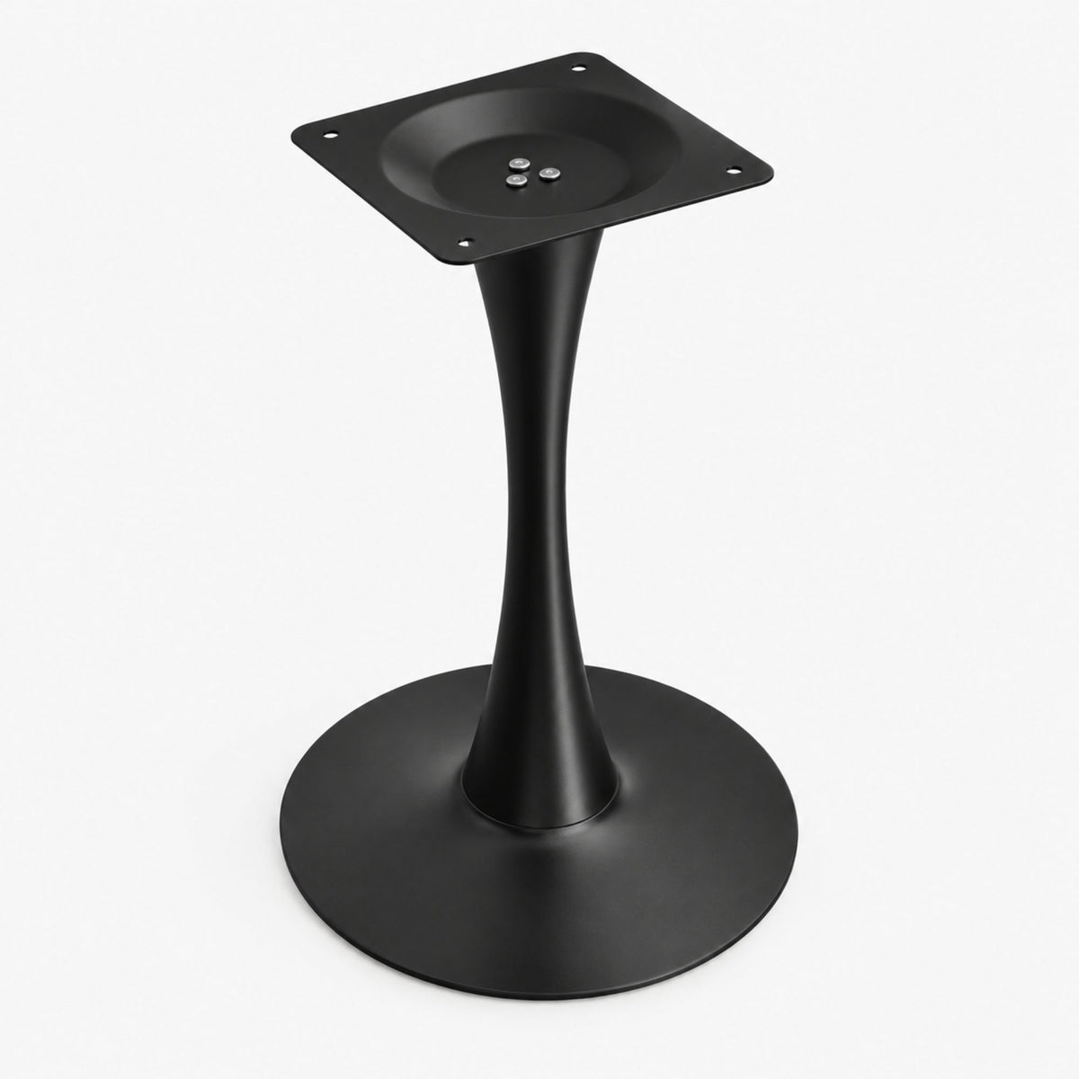 Estructura Metálica Para Mesa Con Perfil Curvo Elegante
