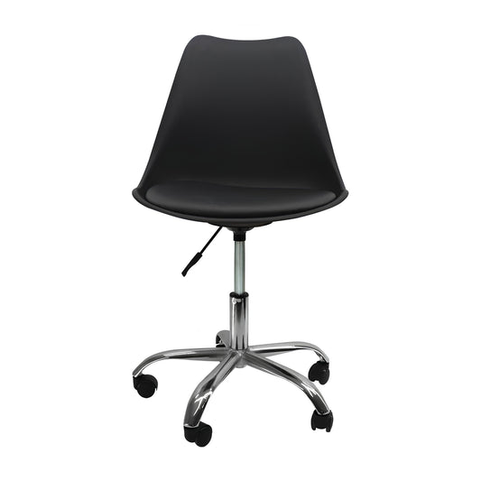 Silla Eames con Ruedas, Altura Ajustable y Giro 360°