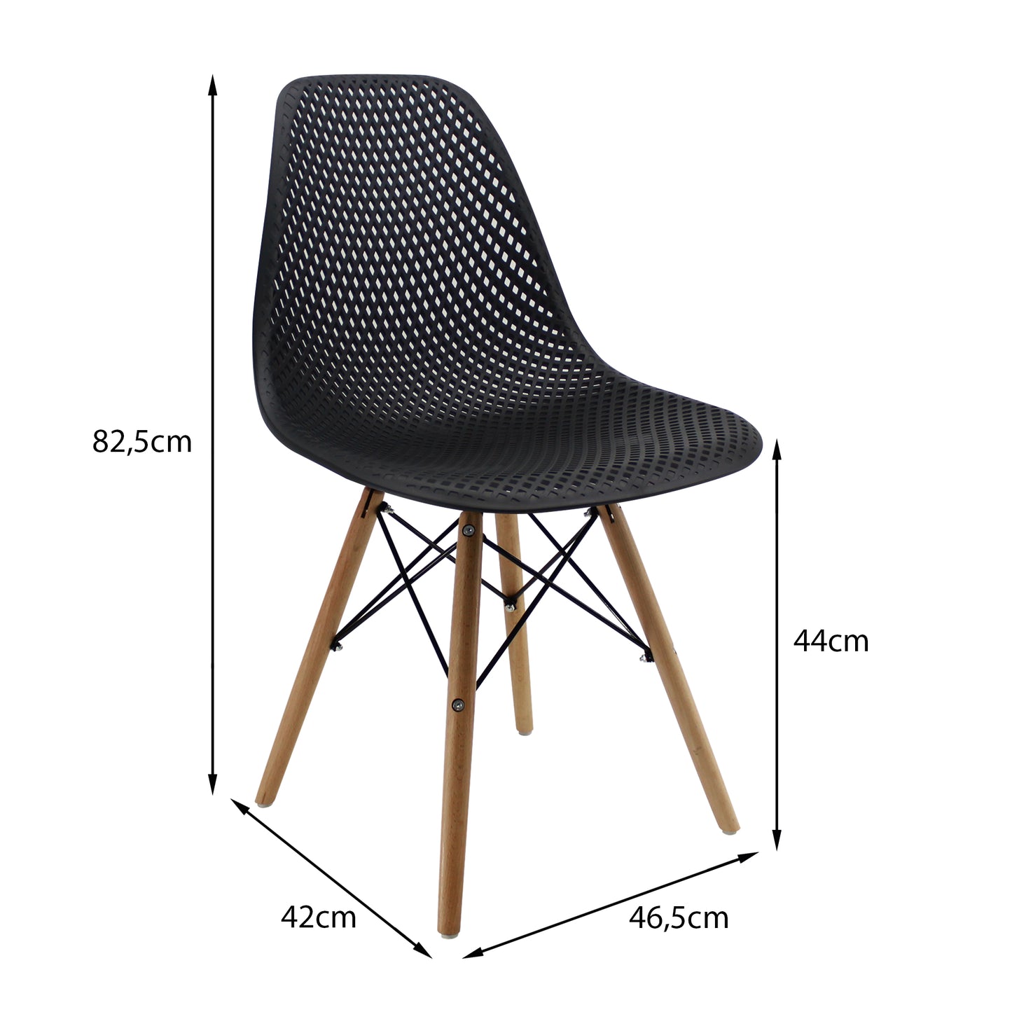 Silla Eames Colmeia en Polipropileno
