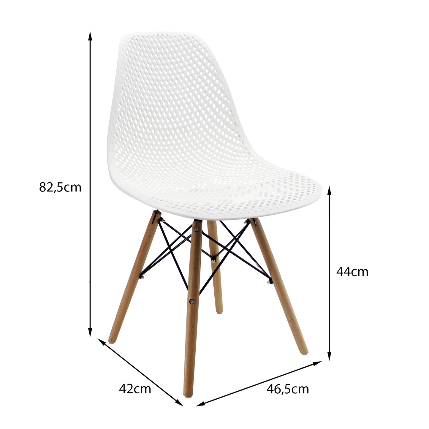 Silla Eames Colmeia en Polipropileno