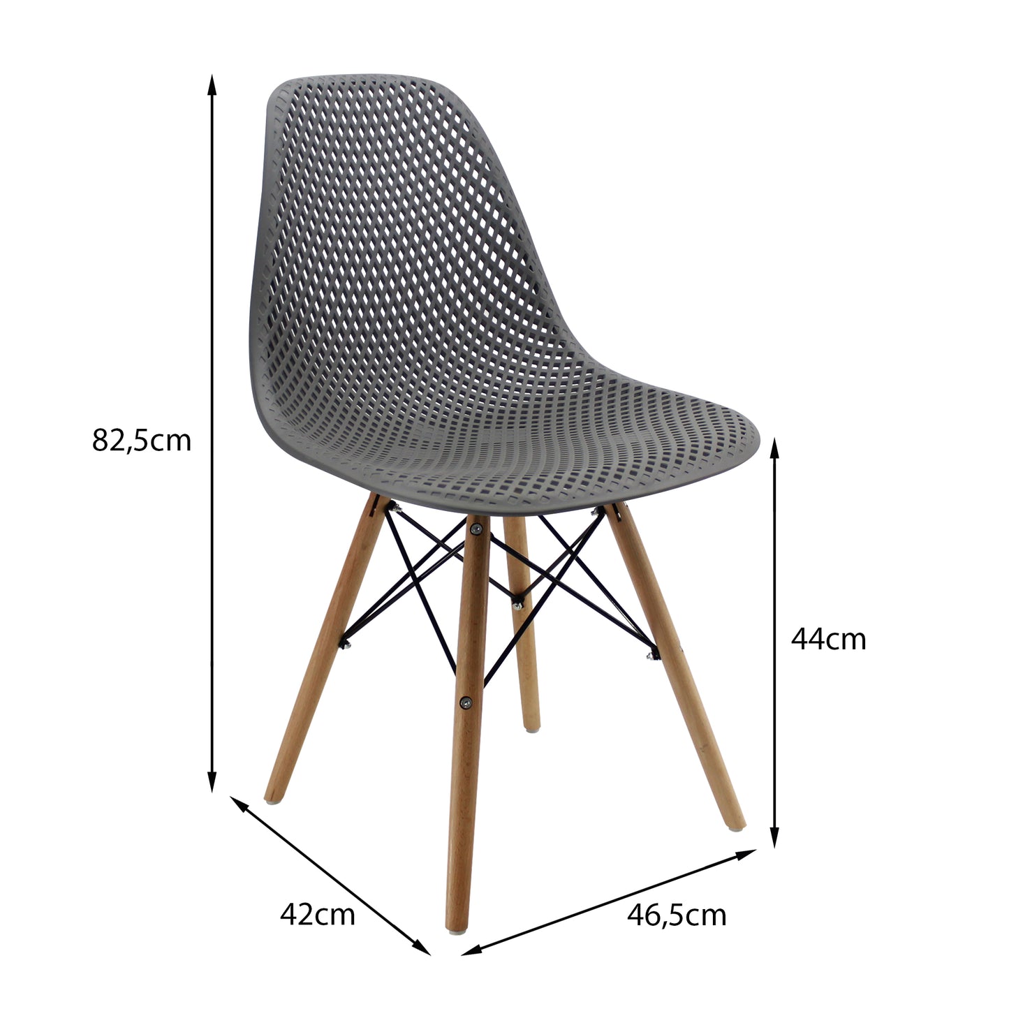Silla Eames Colmeia en Polipropileno