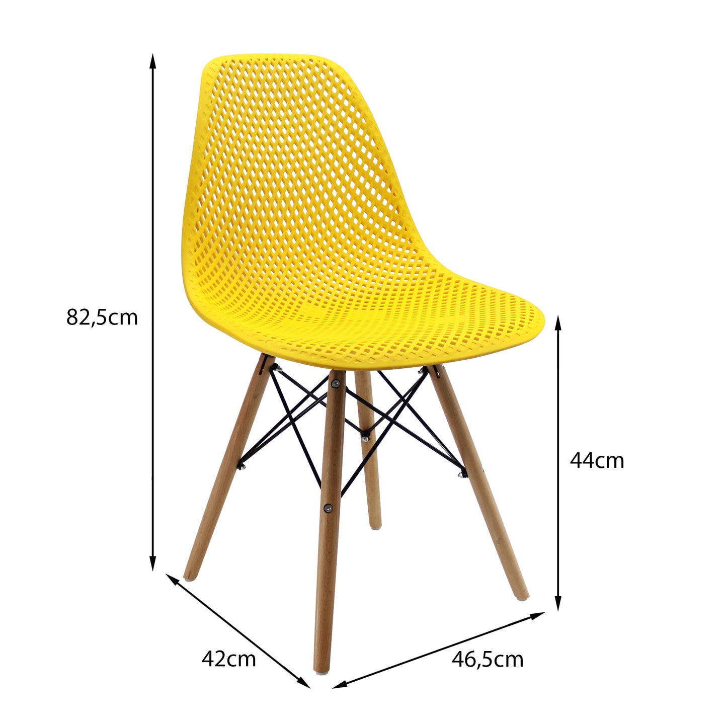Silla Eames Colmeia en Polipropileno