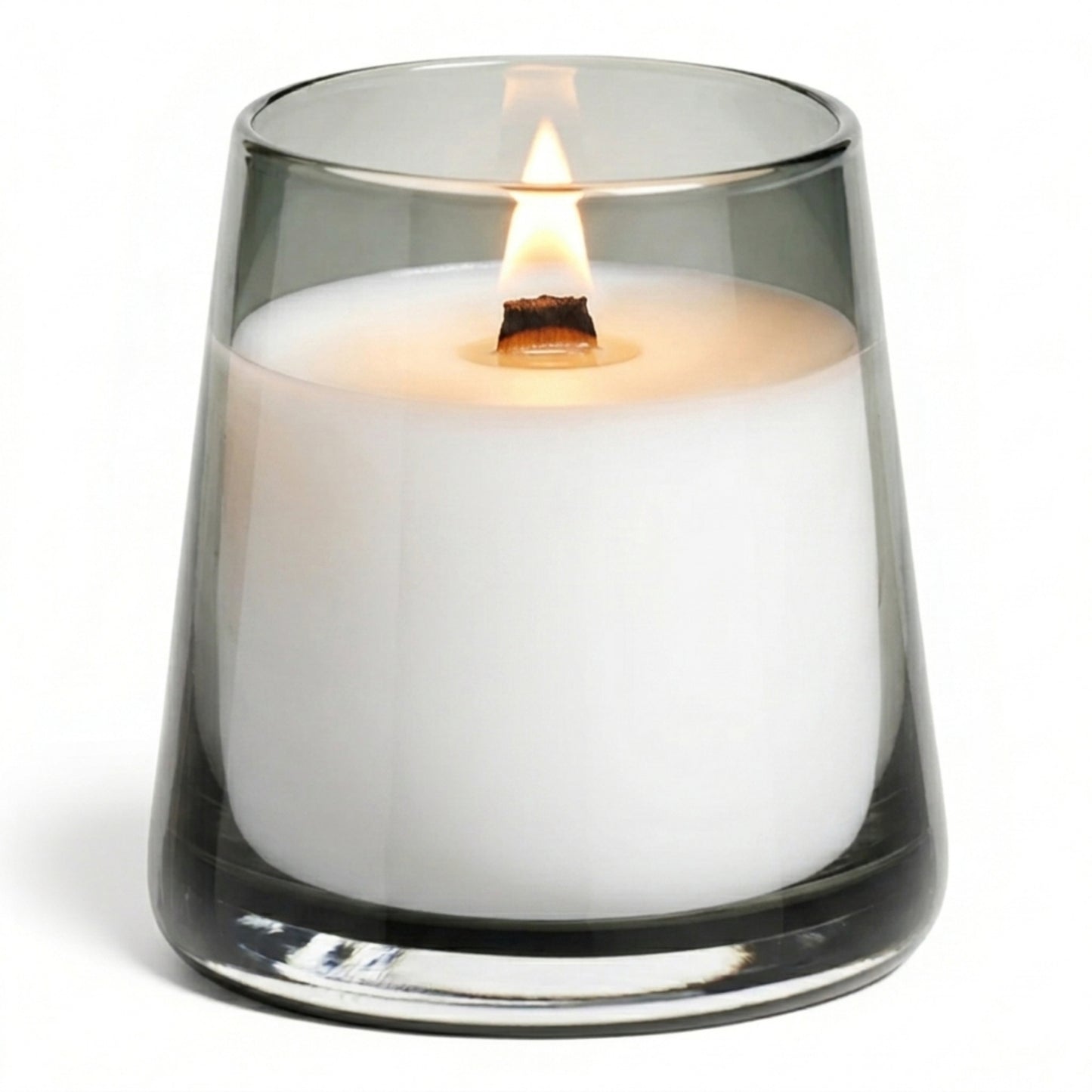 Vela decorativa en frasco para aromatizar sala, oficina y espacios del hogar