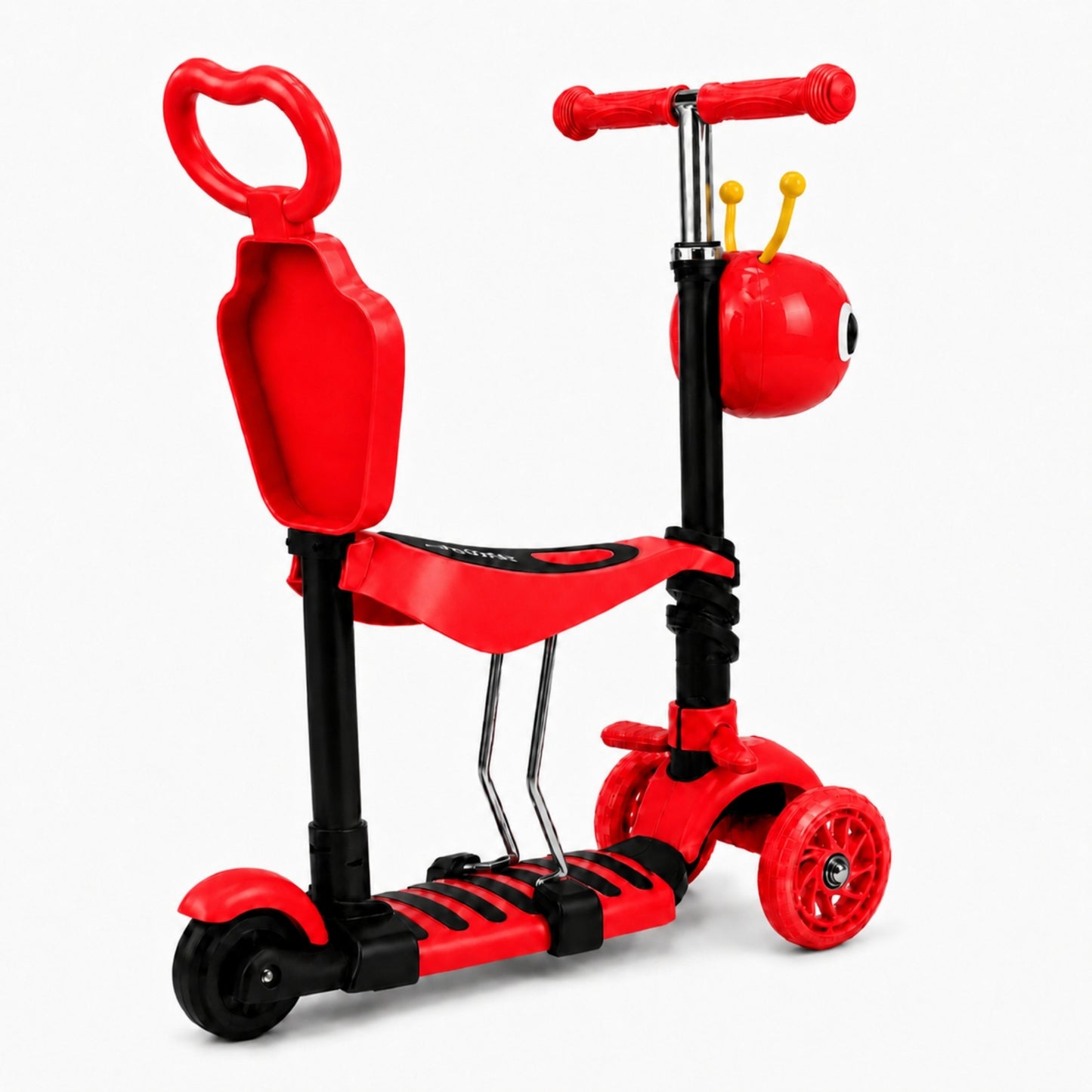 Scooter 5 En 1, 3 Ruedas Y Base Antideslizante