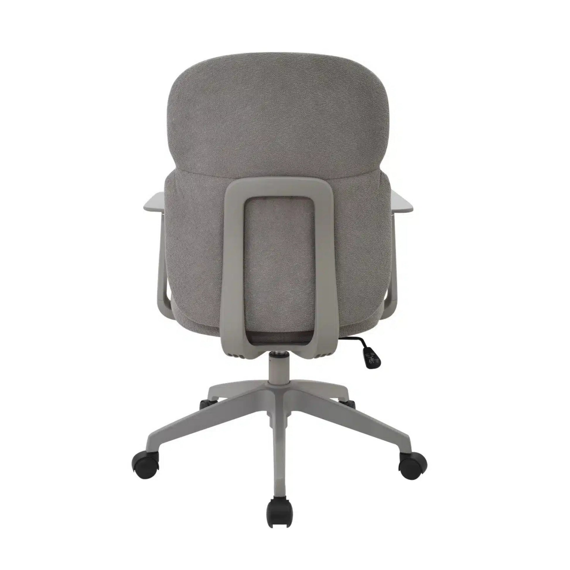 Silla Ander en tela gris para oficina ejecutiva, estudio y puestos de trabajo