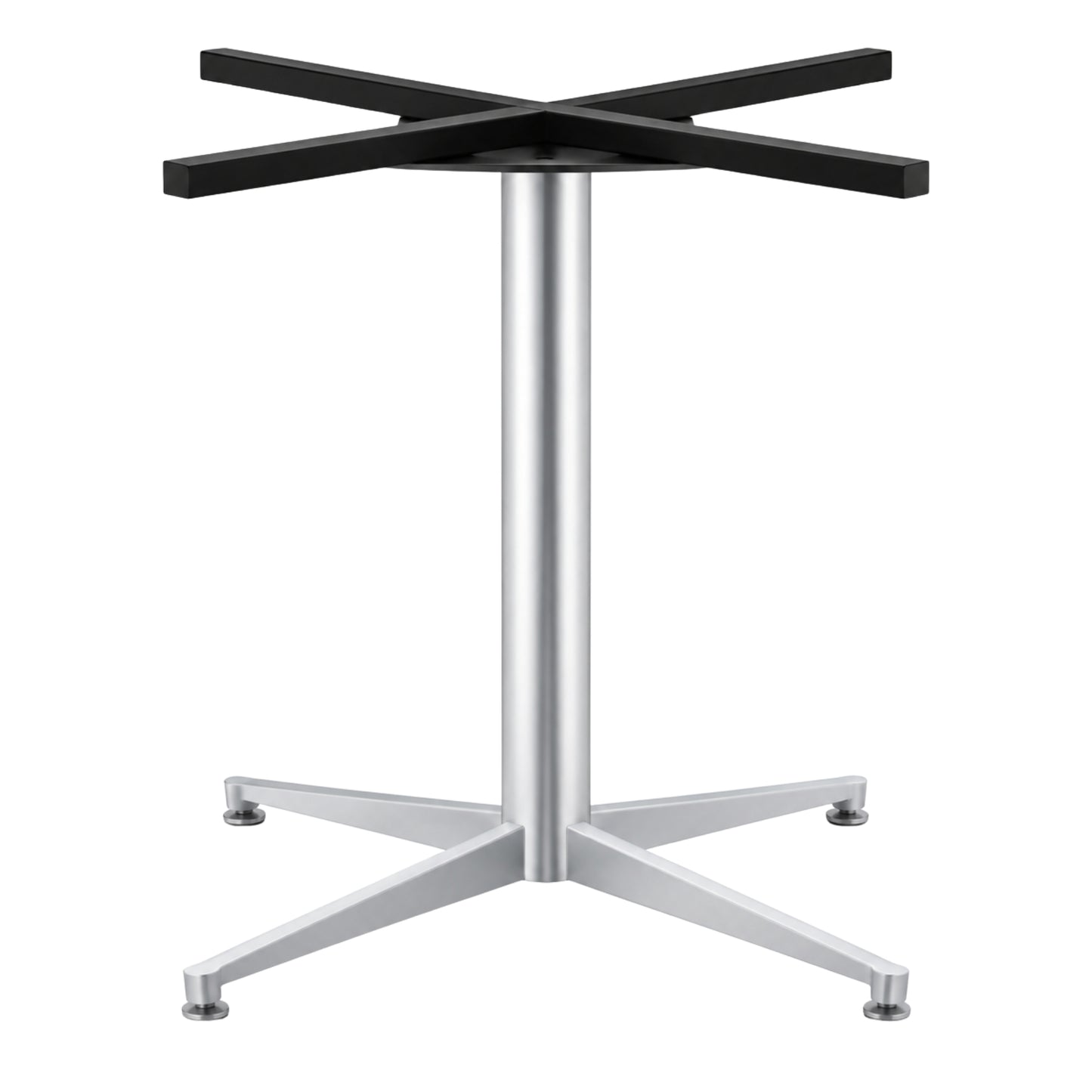 Estructura Metálica Cromada Para Mesa Base En X