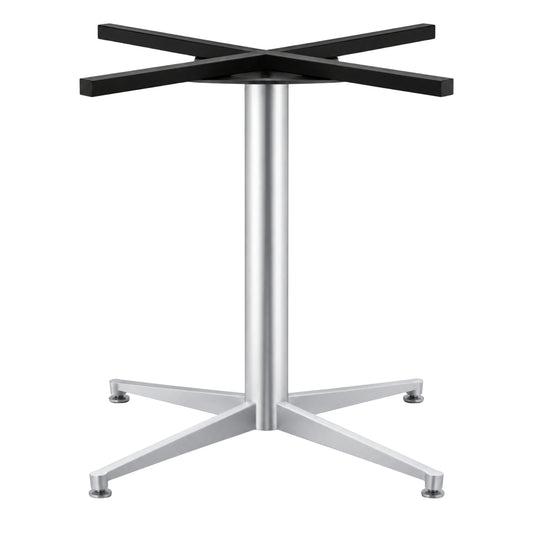 Estructura Metálica Cromada Para Mesa Base En X