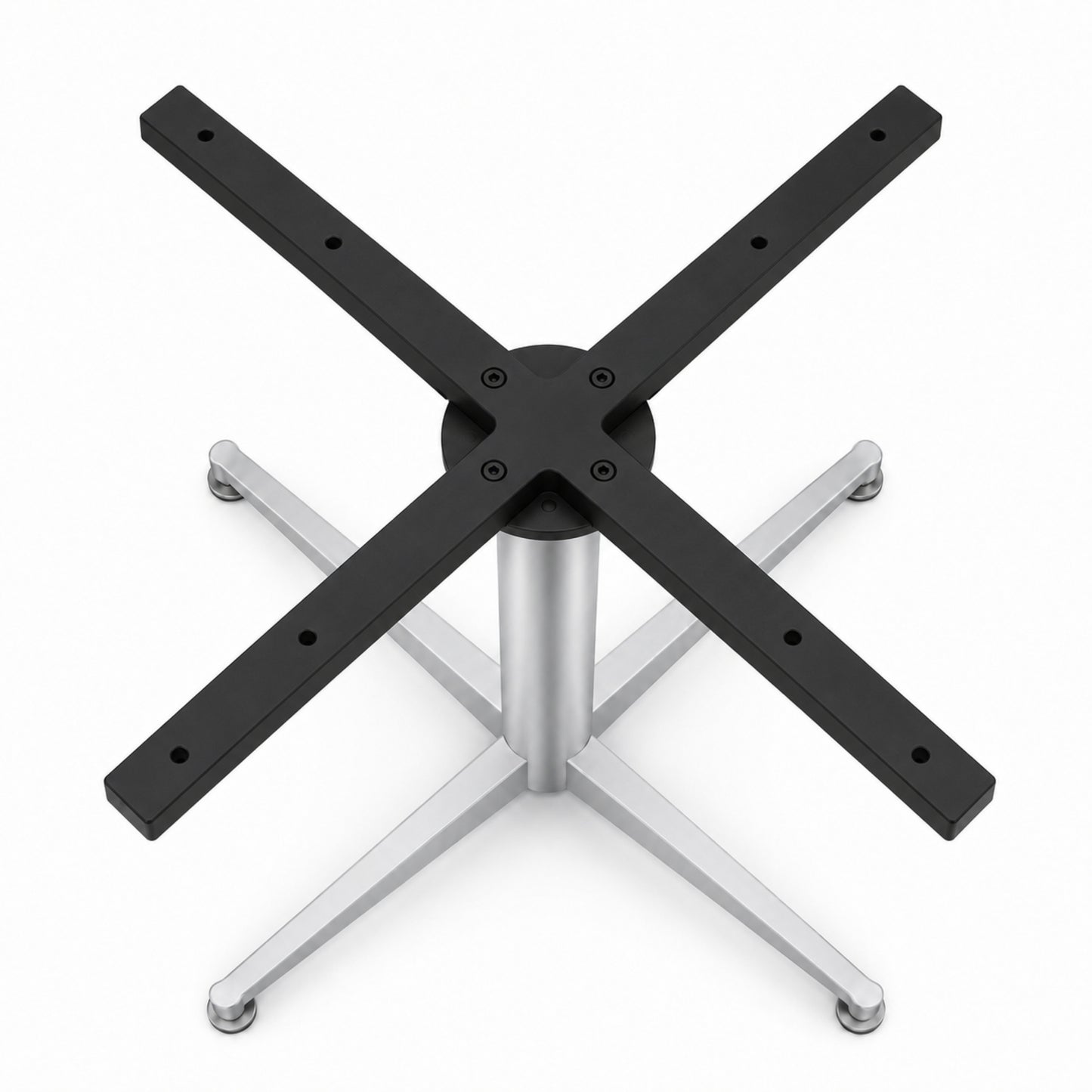 Estructura Metálica Cromada Para Mesa Base En X