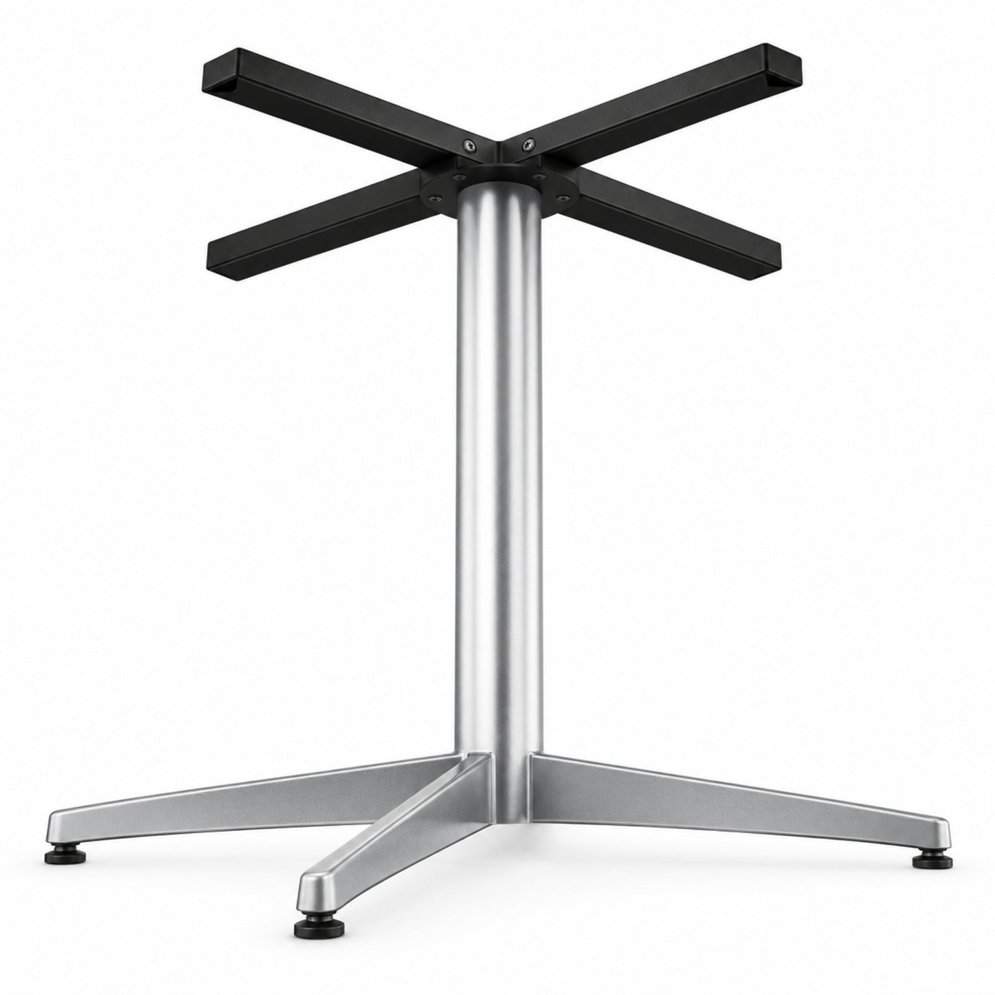 Estructura Metálica Cromada Para Mesa Base En X