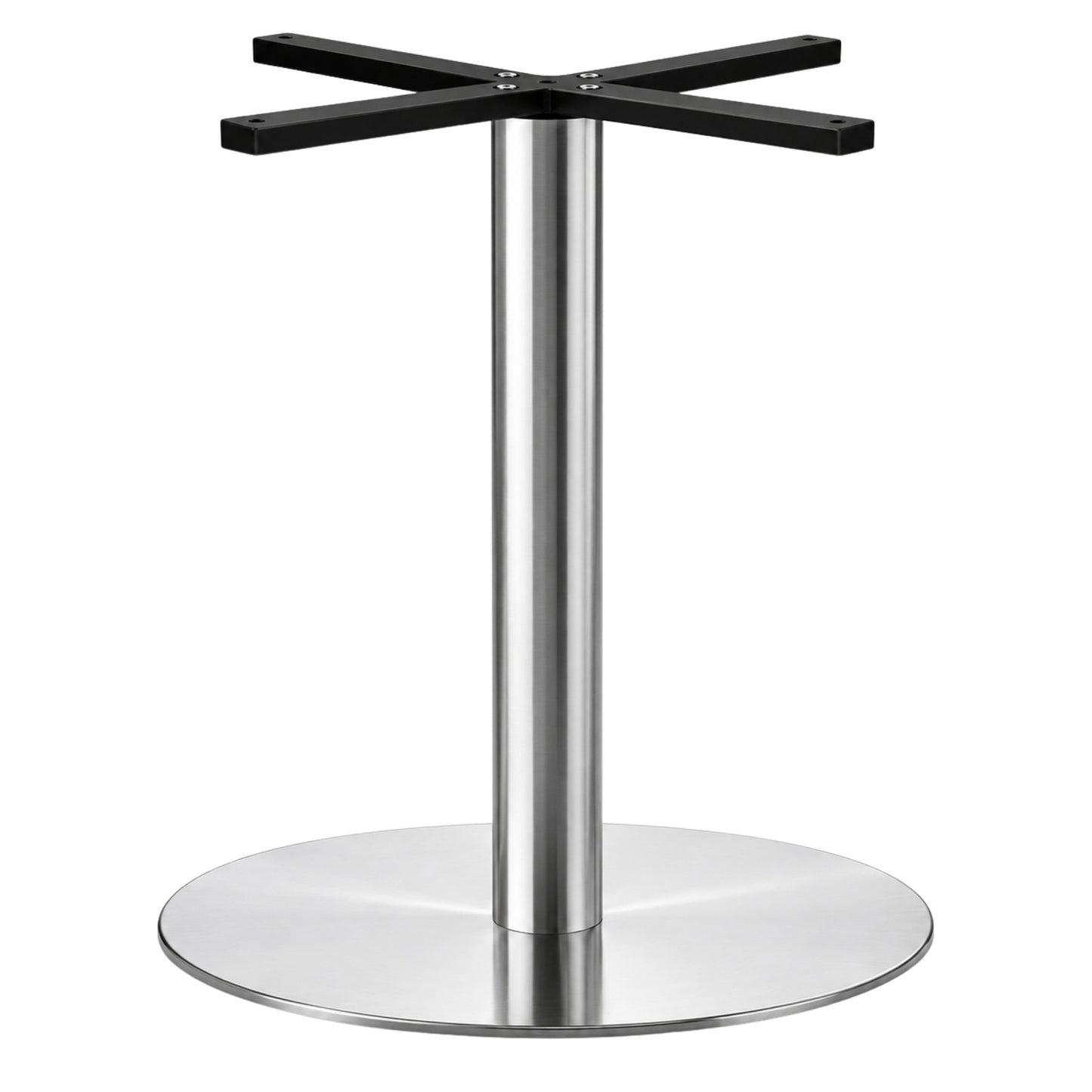 Estructura Metálica Para Mesa Base Redonda Cromada