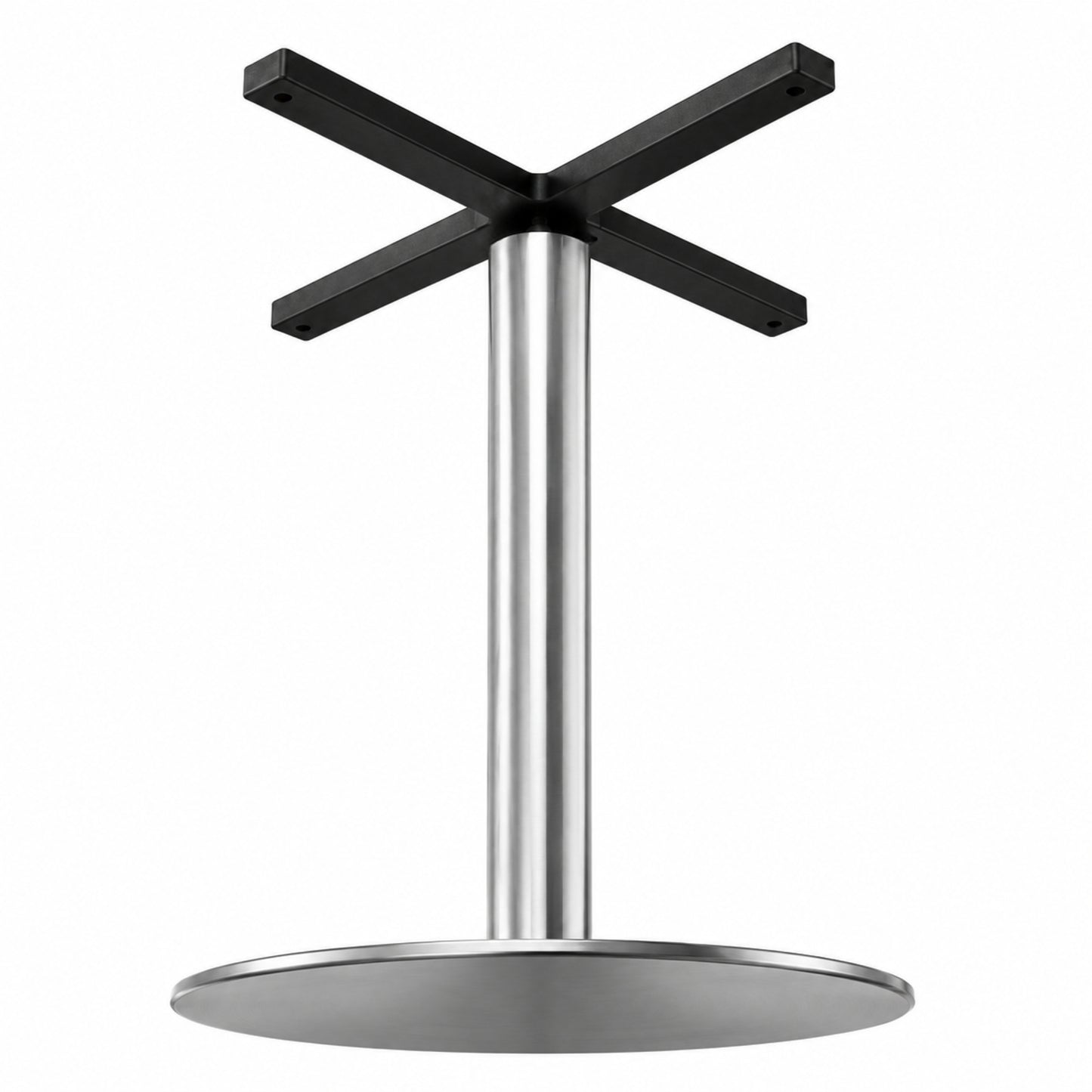 Estructura Metálica Para Mesa Base Redonda Cromada
