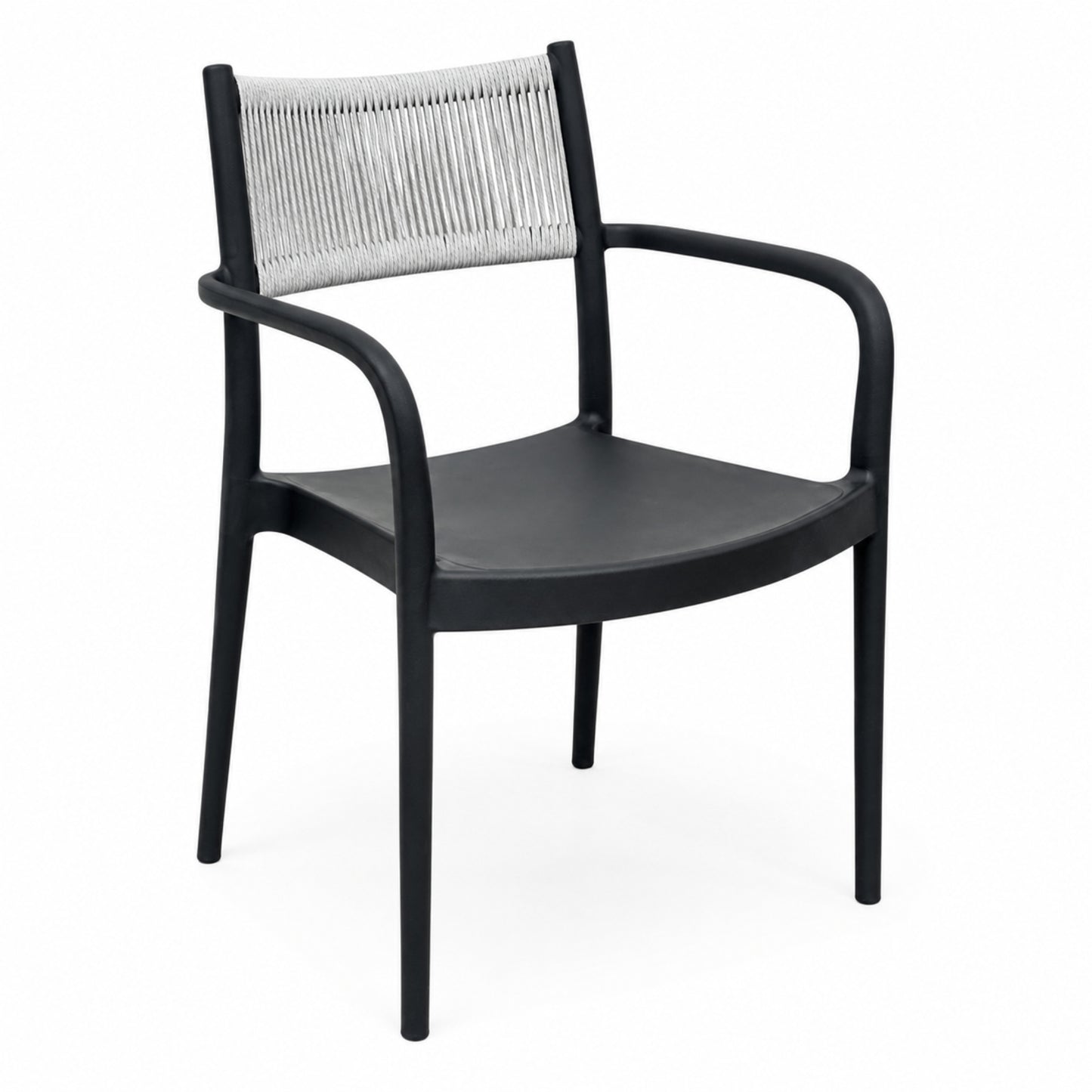 Silla Baru Con Brazos Y Espaldar Mallado