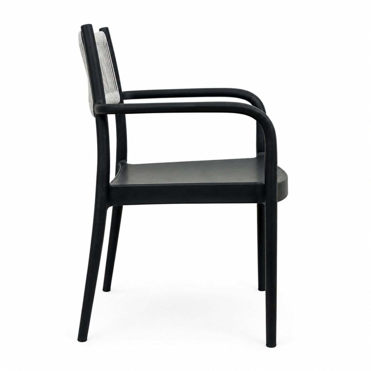 Silla Baru Con Brazos Y Espaldar Mallado
