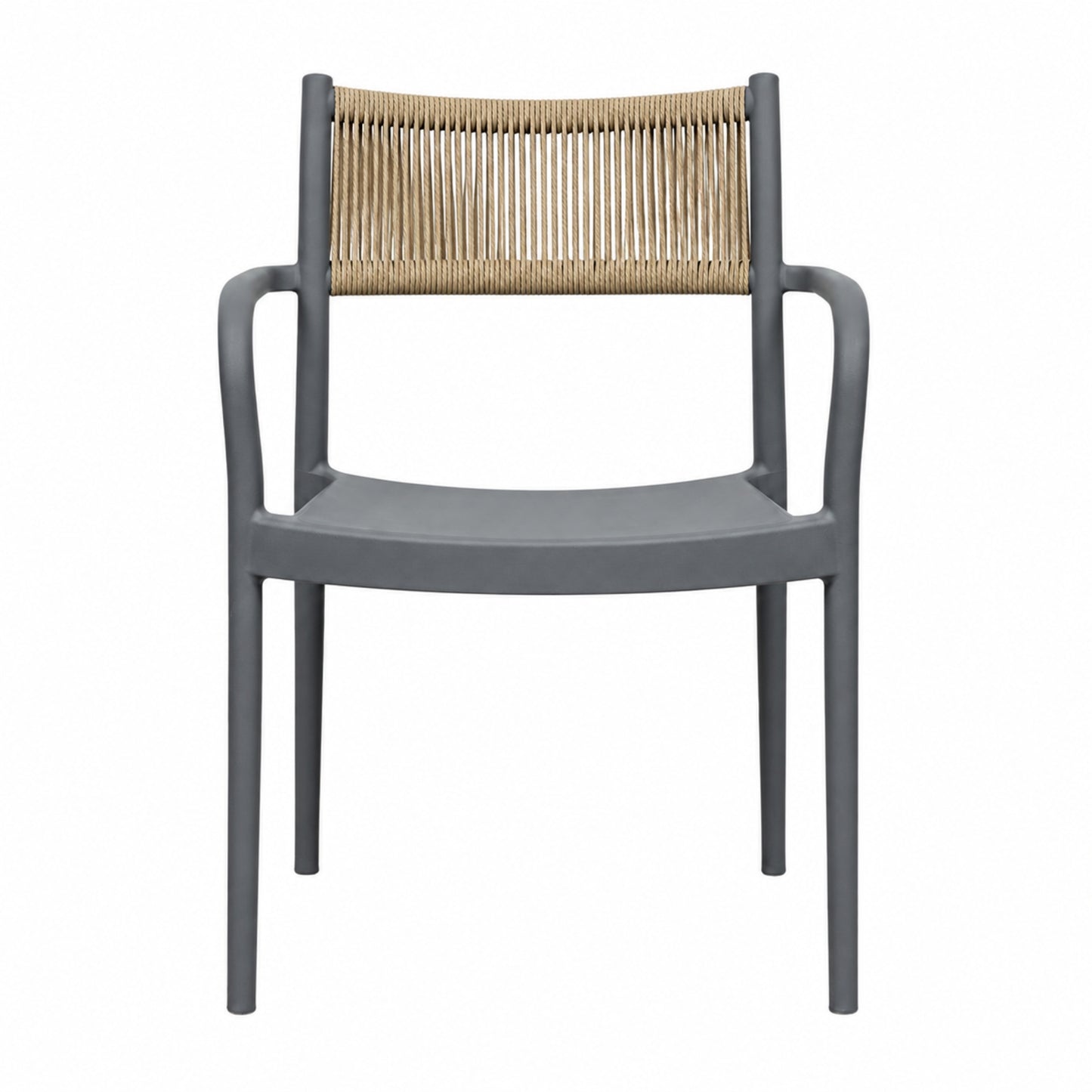 Silla Baru Con Brazos Y Espaldar Mallado