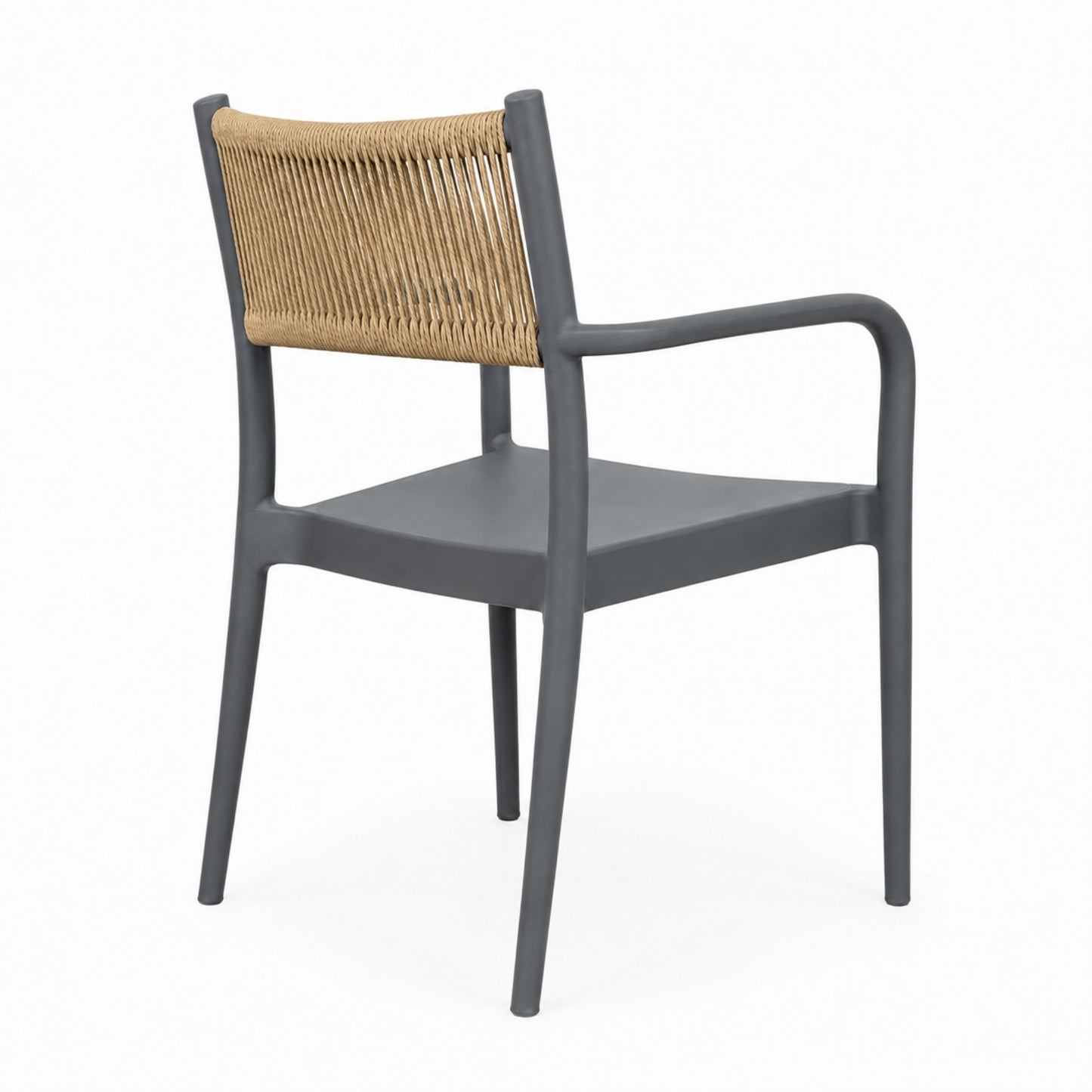 Silla Baru Con Brazos Y Espaldar Mallado