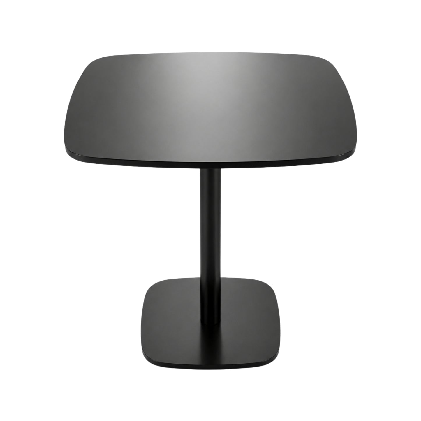 Mesa Oslo Con Base Cuadrada En Madera