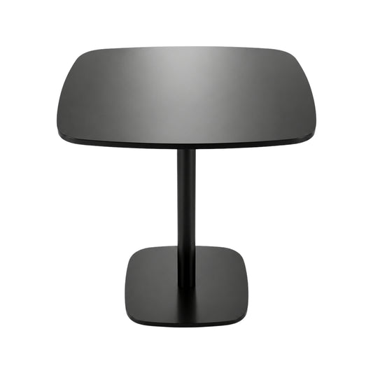 Mesa Oslo Con Base Cuadrada En Madera