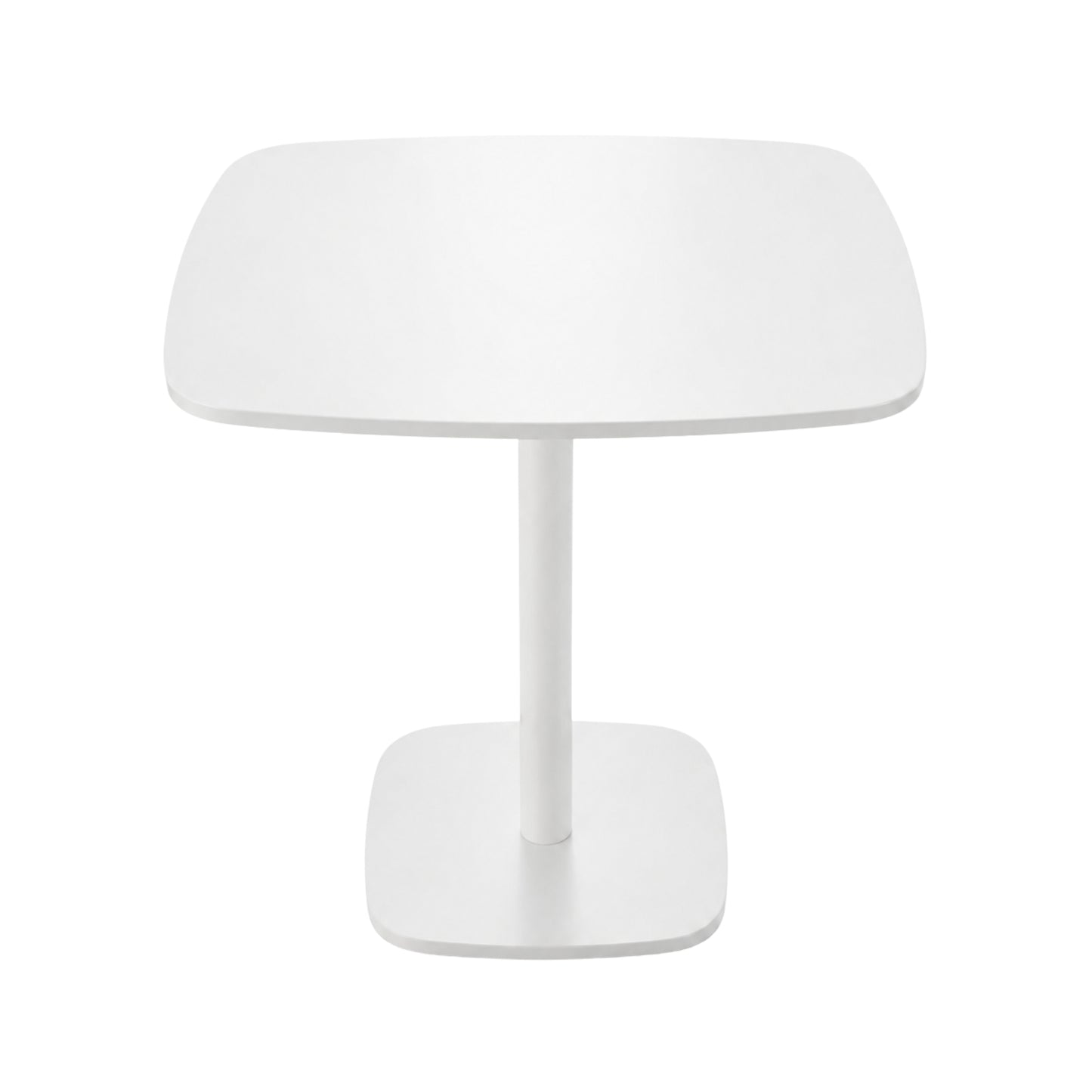 Mesa Oslo Con Base Cuadrada En Madera