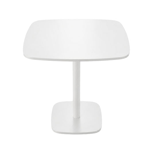 Mesa Oslo Con Base Cuadrada En Madera