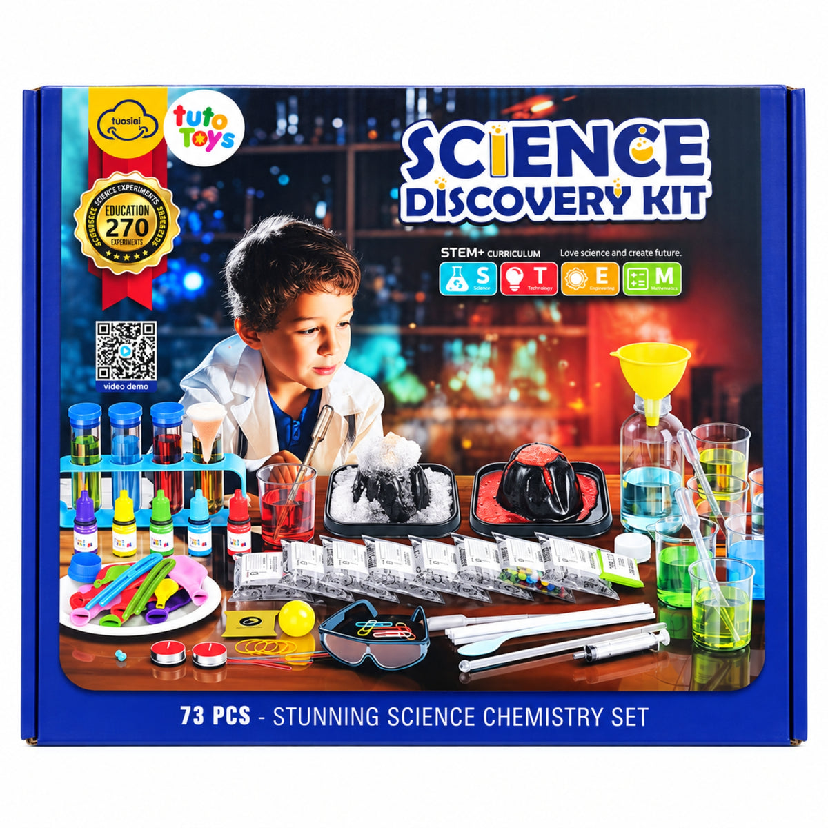 Kit Infantil De Laboratorio Científico