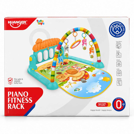 Gimnasio Piano Para Bebés Con Diseño De Casita