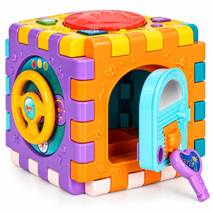 Cubo Didáctico E Interactivo 6 Actividades En 1