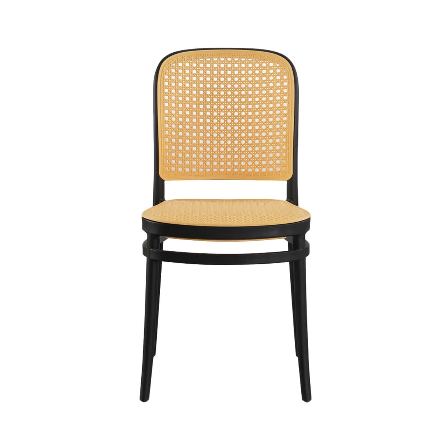 Silla En Polipropileno Solea Redonda Tipo Mimbre