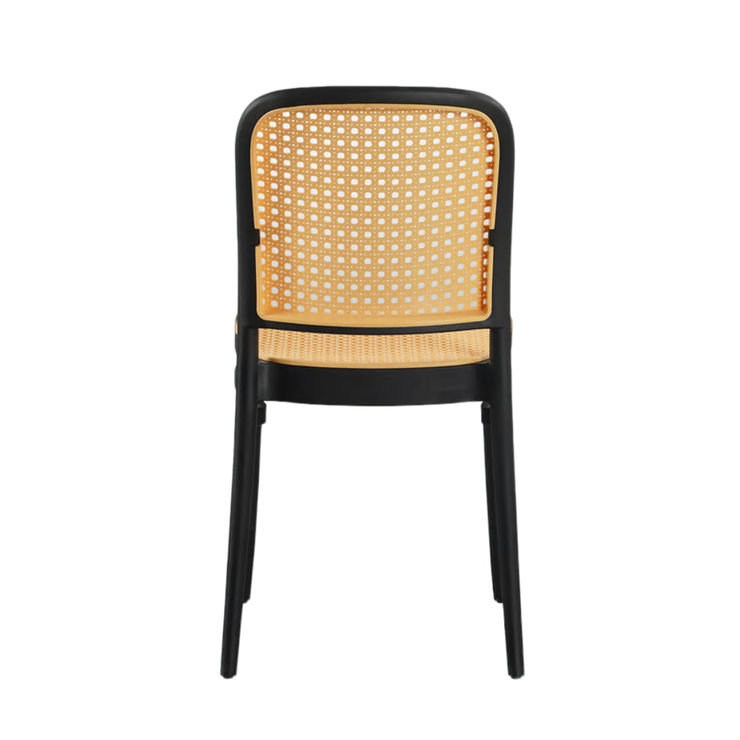 Silla En Polipropileno Solea Redonda Tipo Mimbre