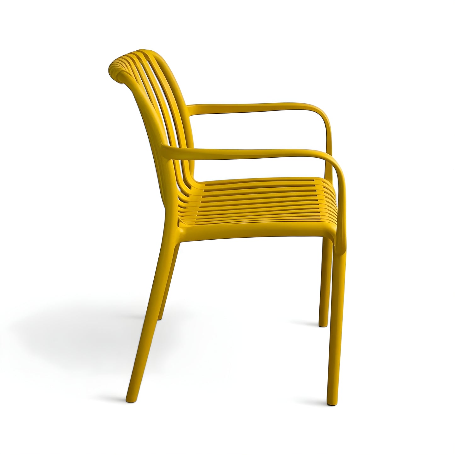 Silla Bistro En Polipropileno Con Brazo y Filtro UV