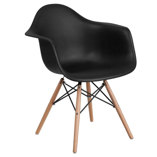 Silla De Diseño Eames Con Brazos