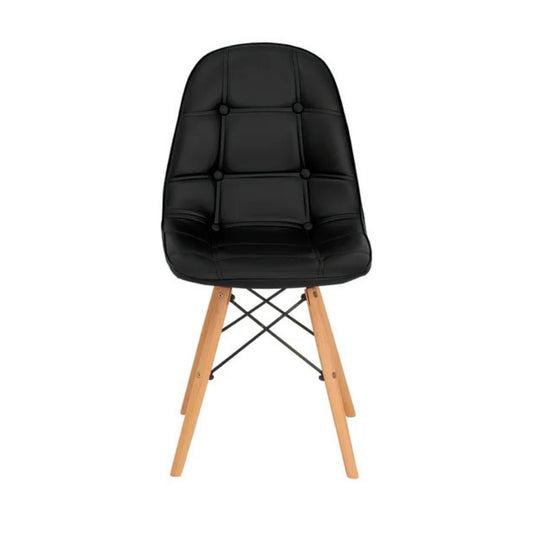 Silla De Diseño Eames Con Botones