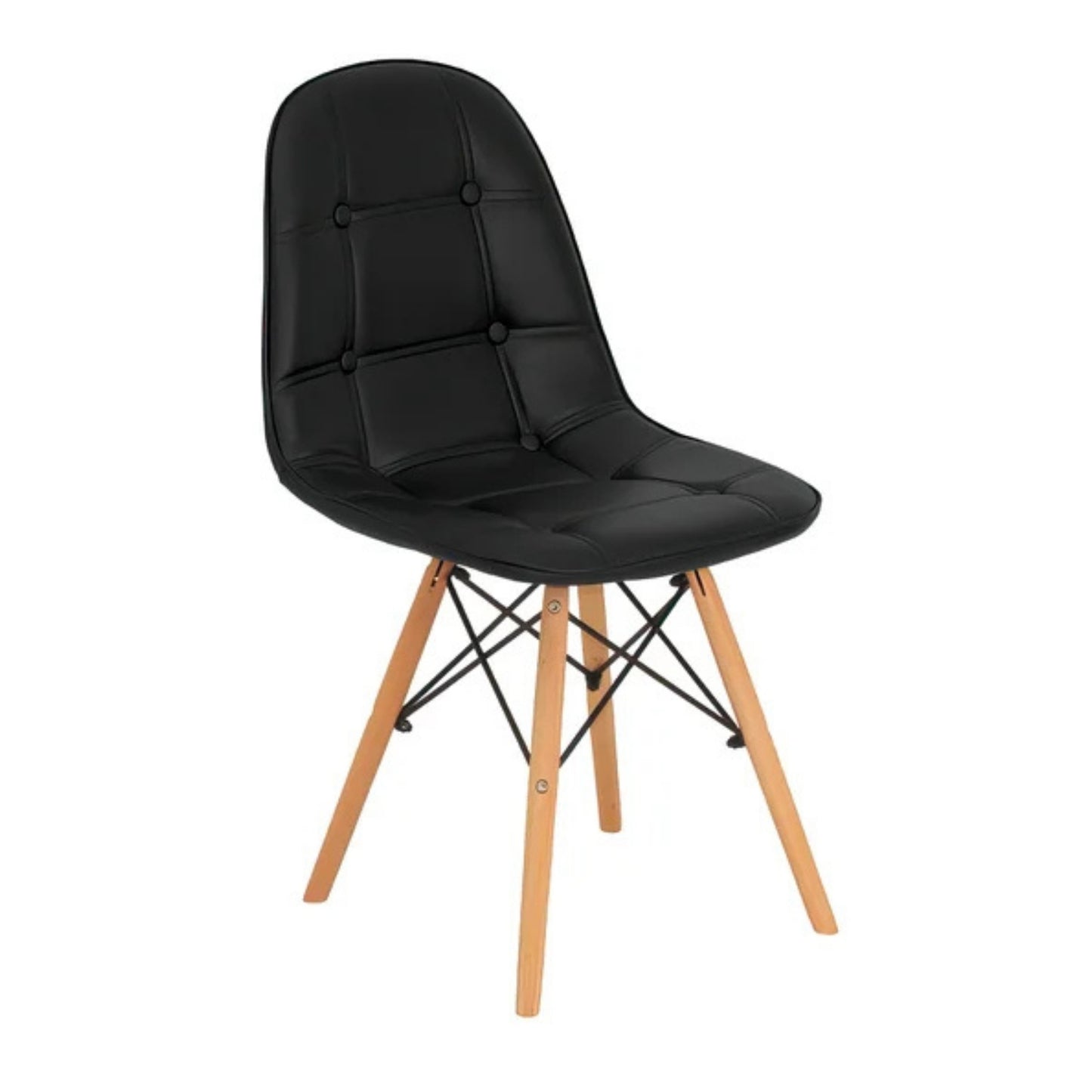 Silla De Diseño Eames Con Botones