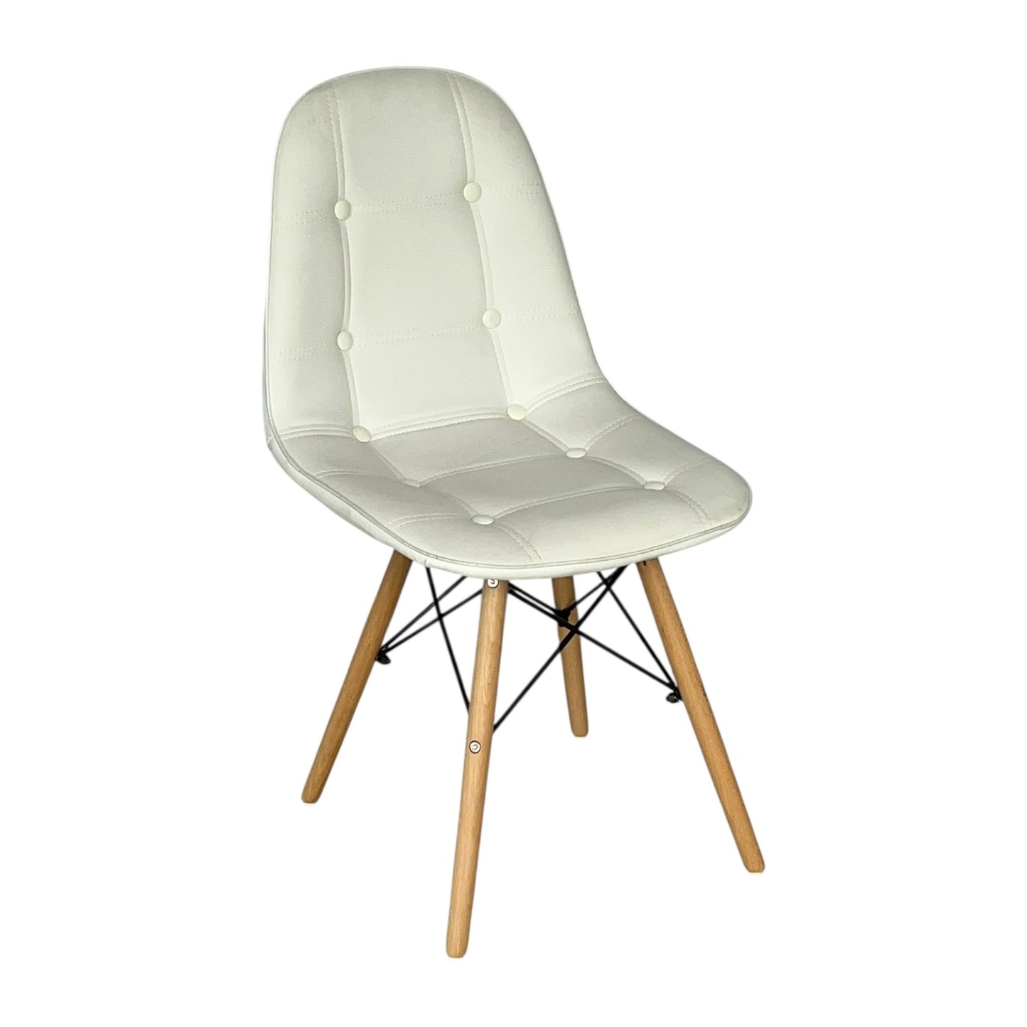 Silla De Diseño Eames Con Botones