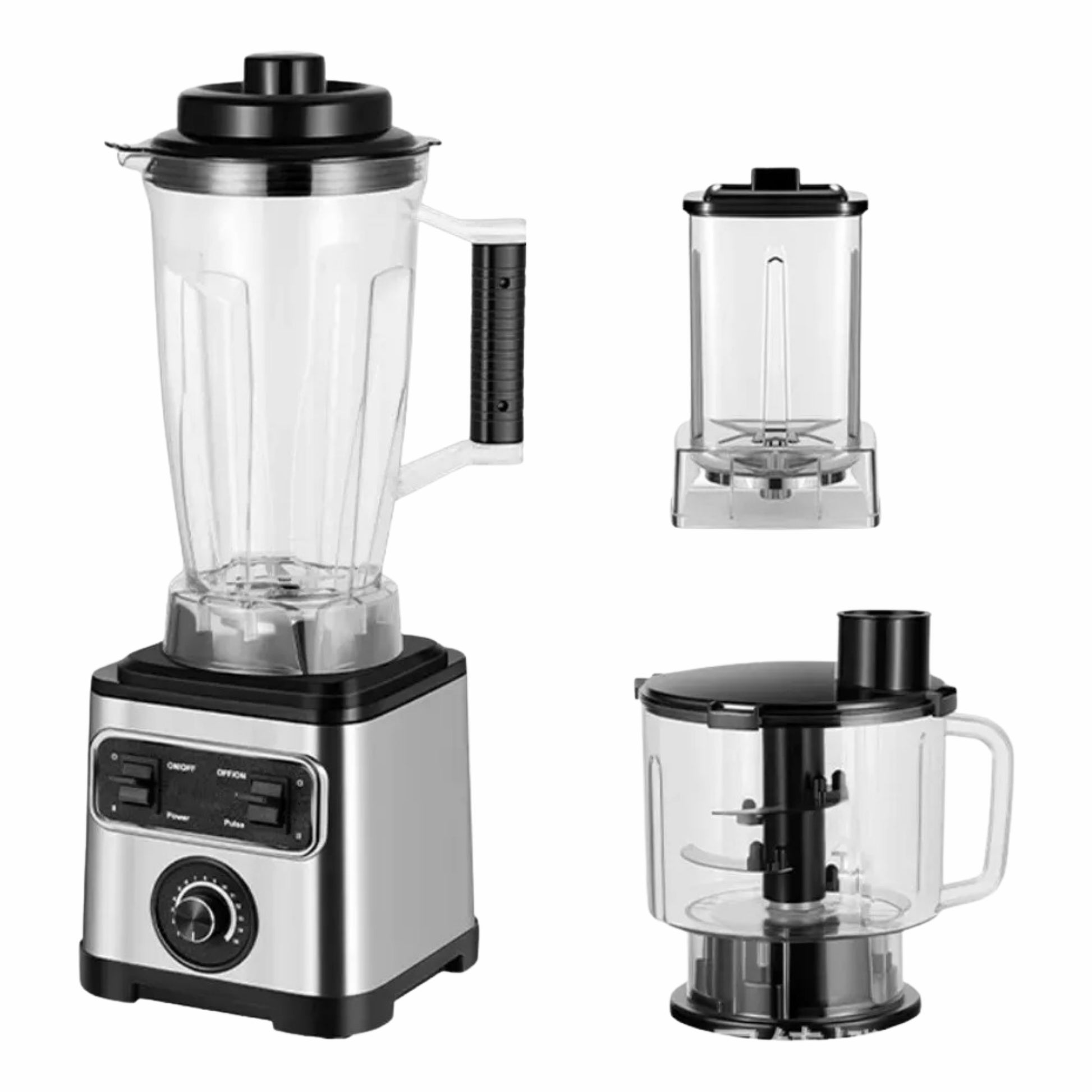 Licuadora Bardefu con accesorios completos para cocina moderna y uso familiar