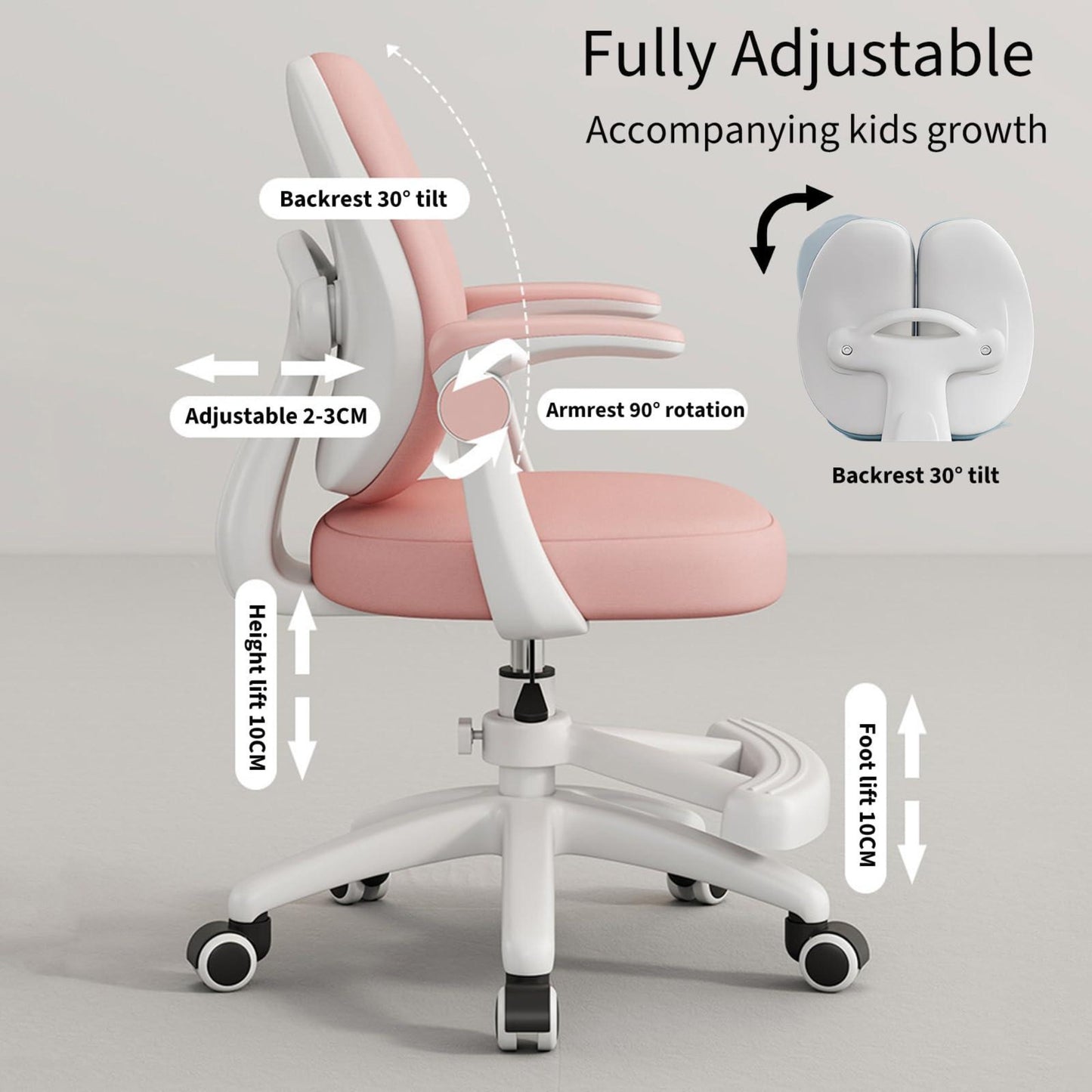 SILLA DE OFICINA PARA NIÑOS OF004