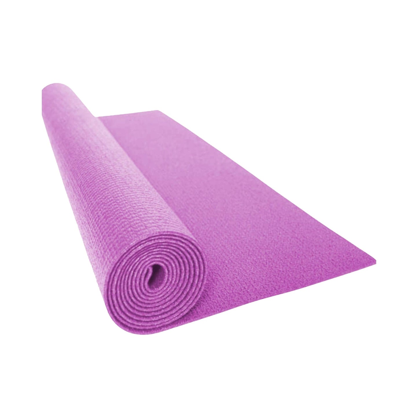 Tapete fitness rosado NBR 7mm para yoga, pilates y actividad física