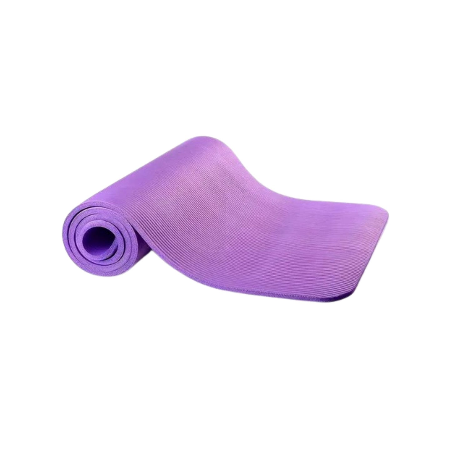 Tapete morado de ejercicio 7mm para entrenamiento, estiramiento y gimnasio