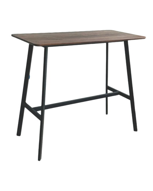 Mesa Para Barra Madera Oscura