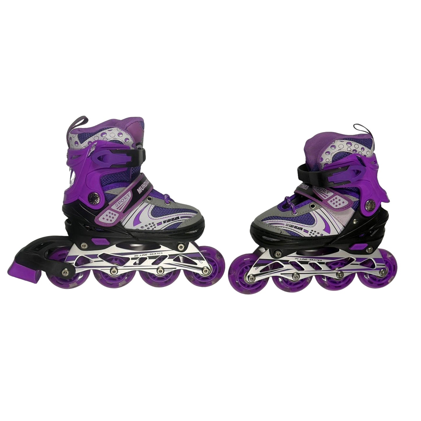 Kit Patines Niñas Expandible Semiprofesional Sports